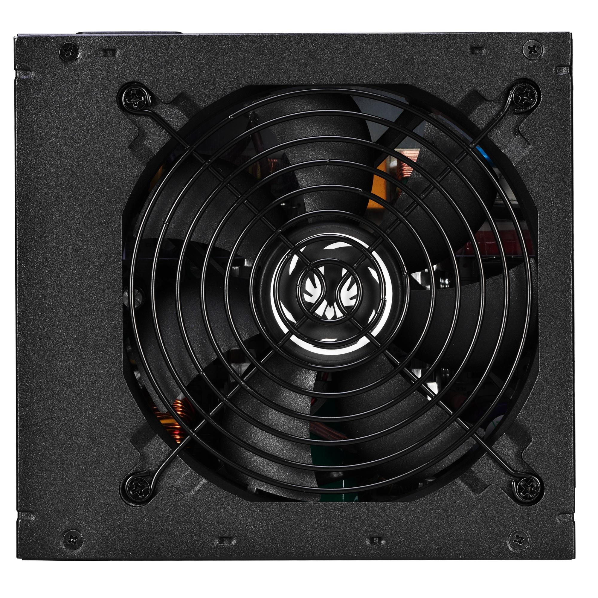 GABINETE BITFENIX FAN + FUENTE PODER 750W 4 VENTILADORES NEGRO - 4