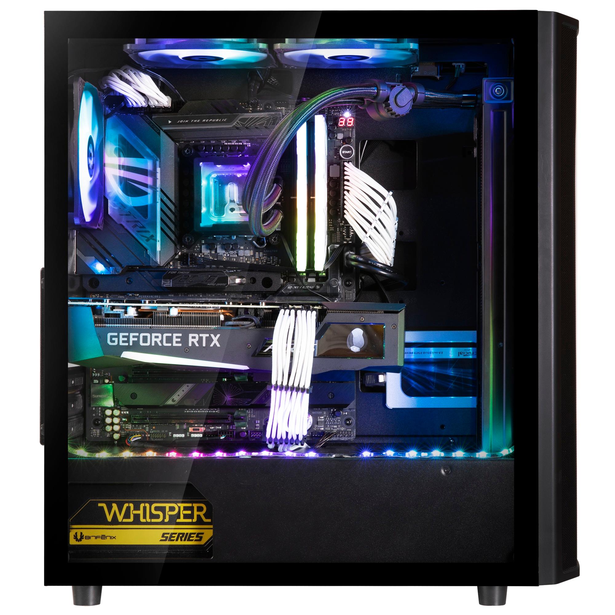 GABINETE BITFENIX SABER ATX 3 VENTILADORES NEGRO - 3