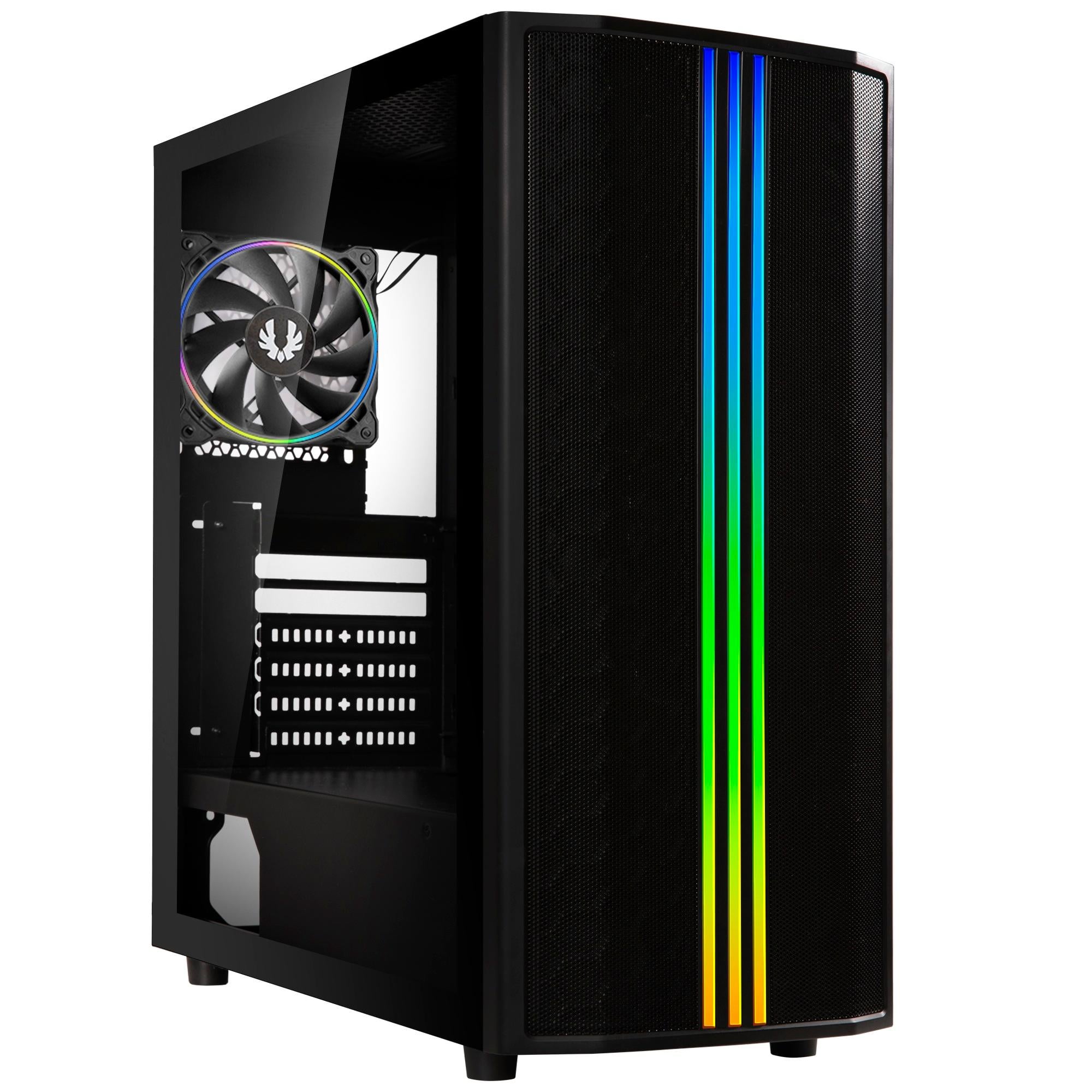 GABINETE BITFENIX SABER ATX 3 VENTILADORES NEGRO - 4