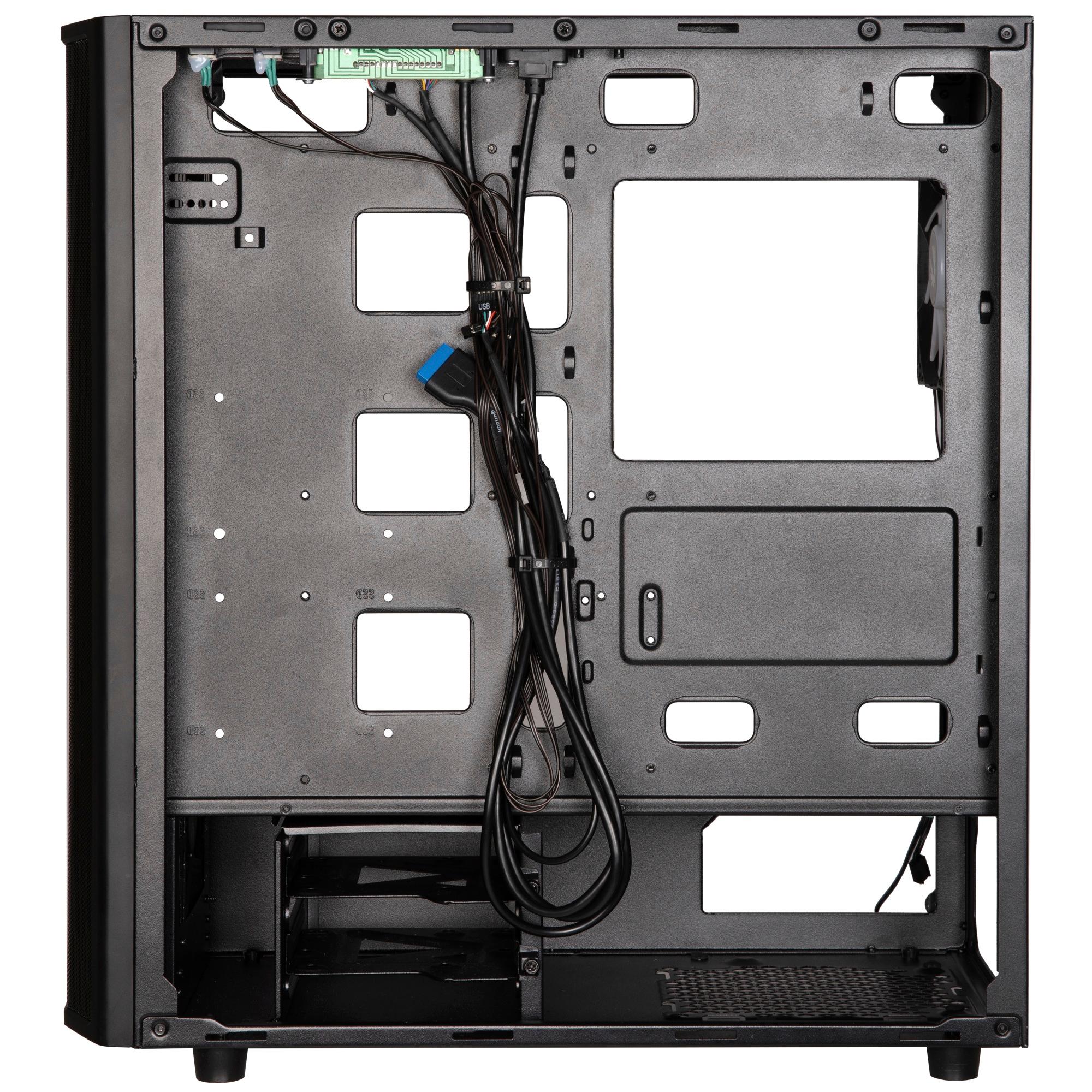 GABINETE BITFENIX SABER ATX 3 VENTILADORES NEGRO - 5