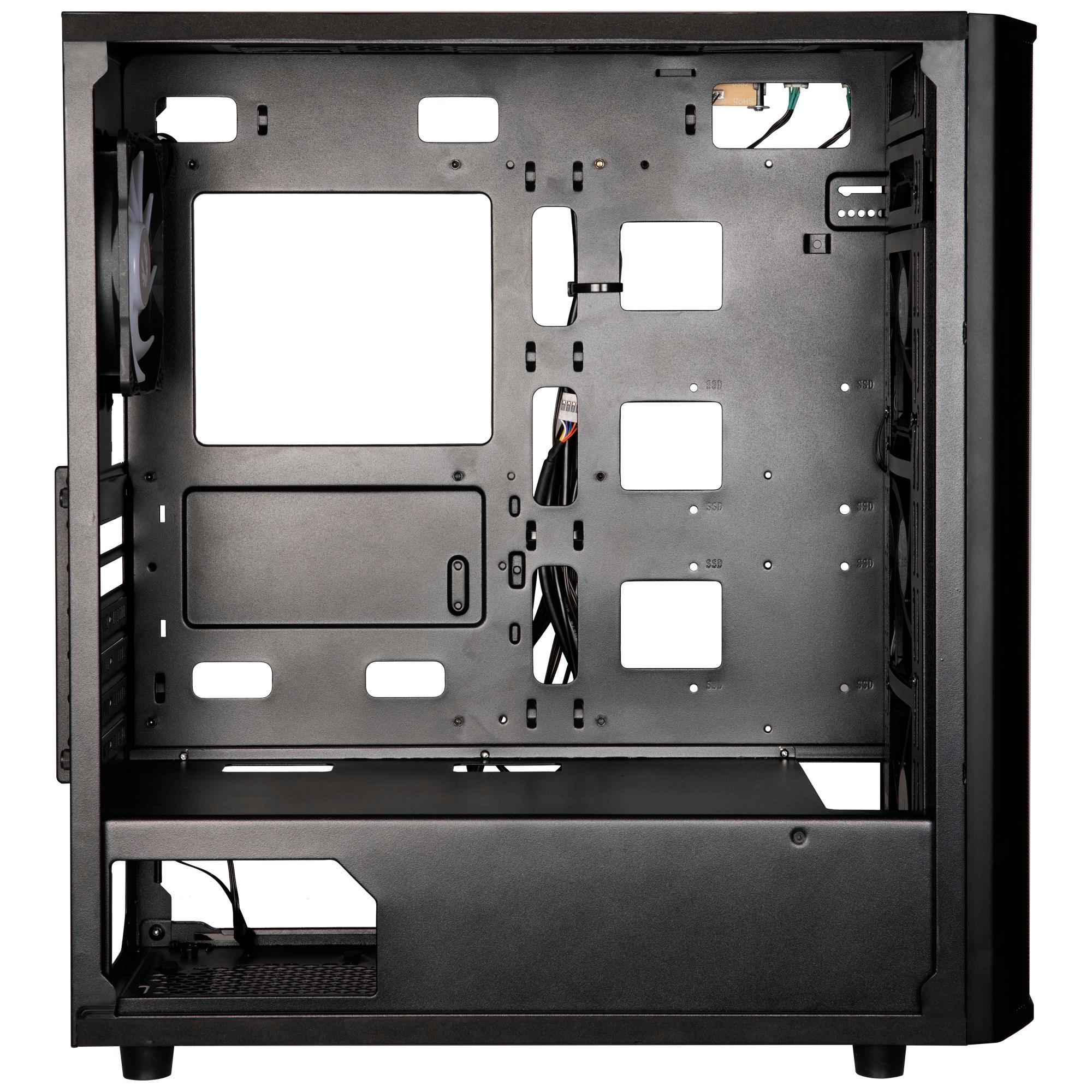 GABINETE BITFENIX SABER ATX 3 VENTILADORES NEGRO - 8