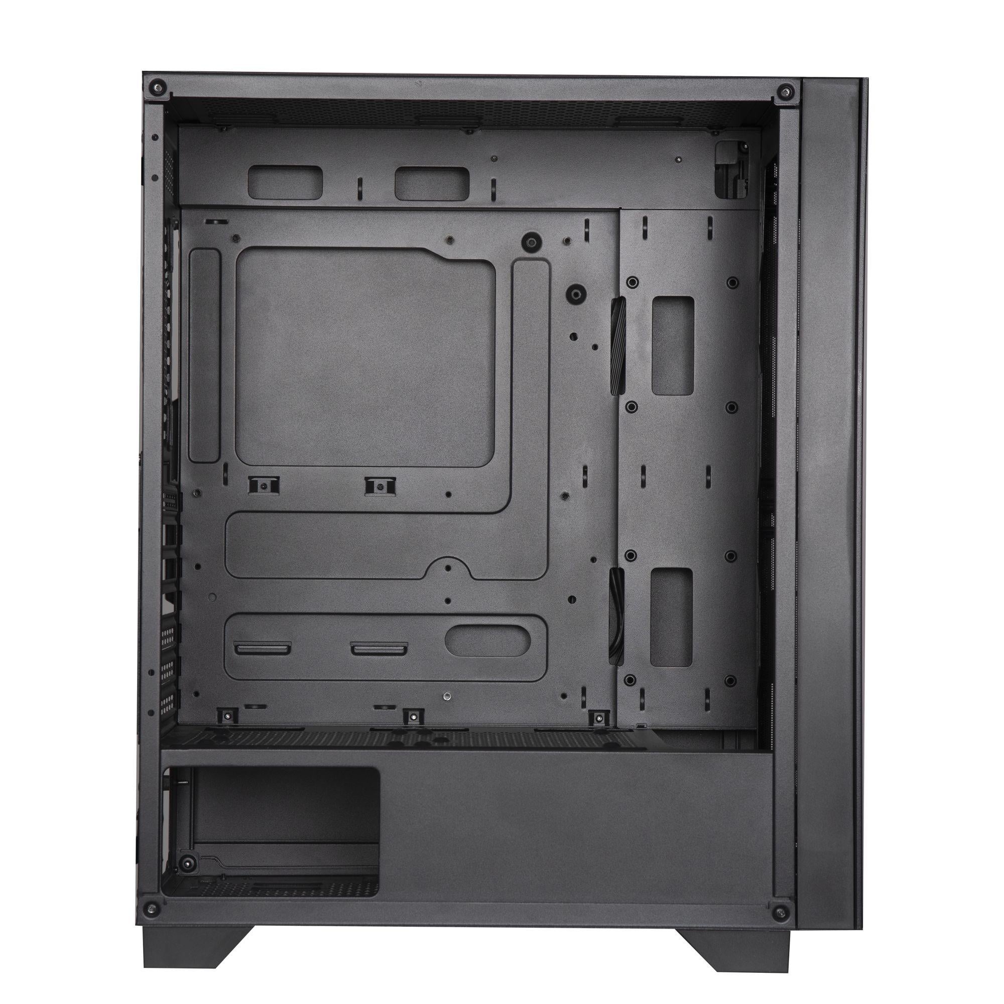 GABINETE BITFENIX FLOW ATX 4 VENTILADORES NEGRO - 3