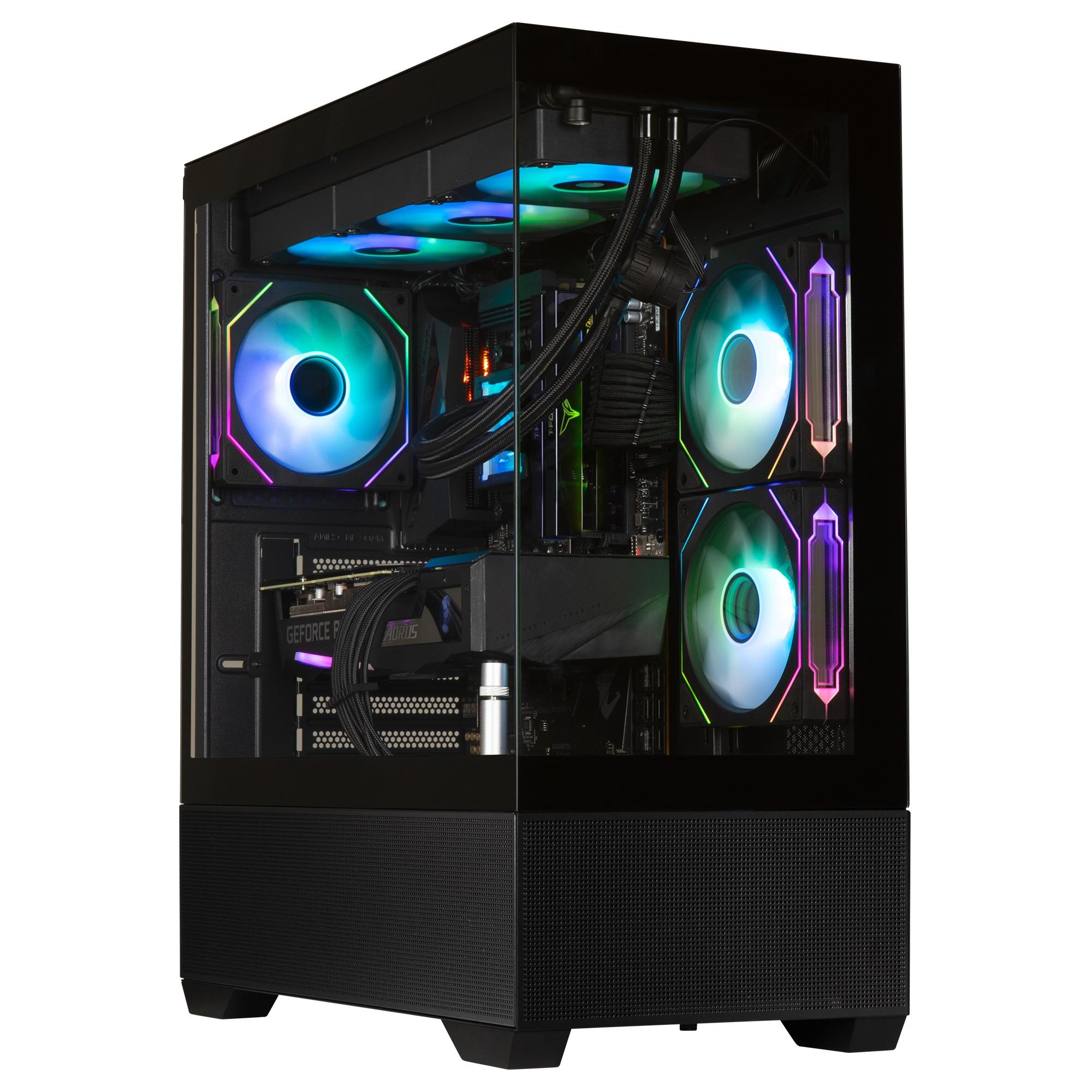 GABINETE BITFENIX CETO CUBI ATX 3 VENTILADORES NEGRO - 2
