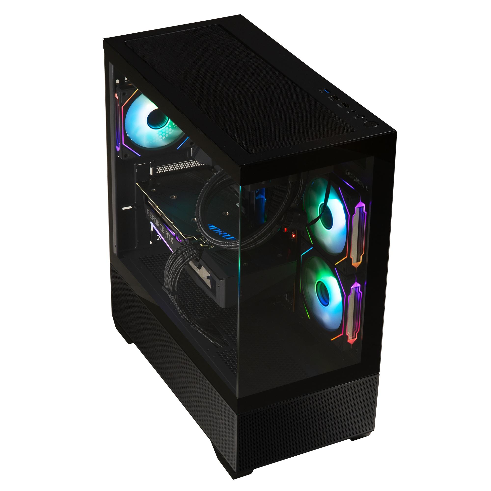GABINETE BITFENIX CETO CUBI ATX 3 VENTILADORES NEGRO - 4