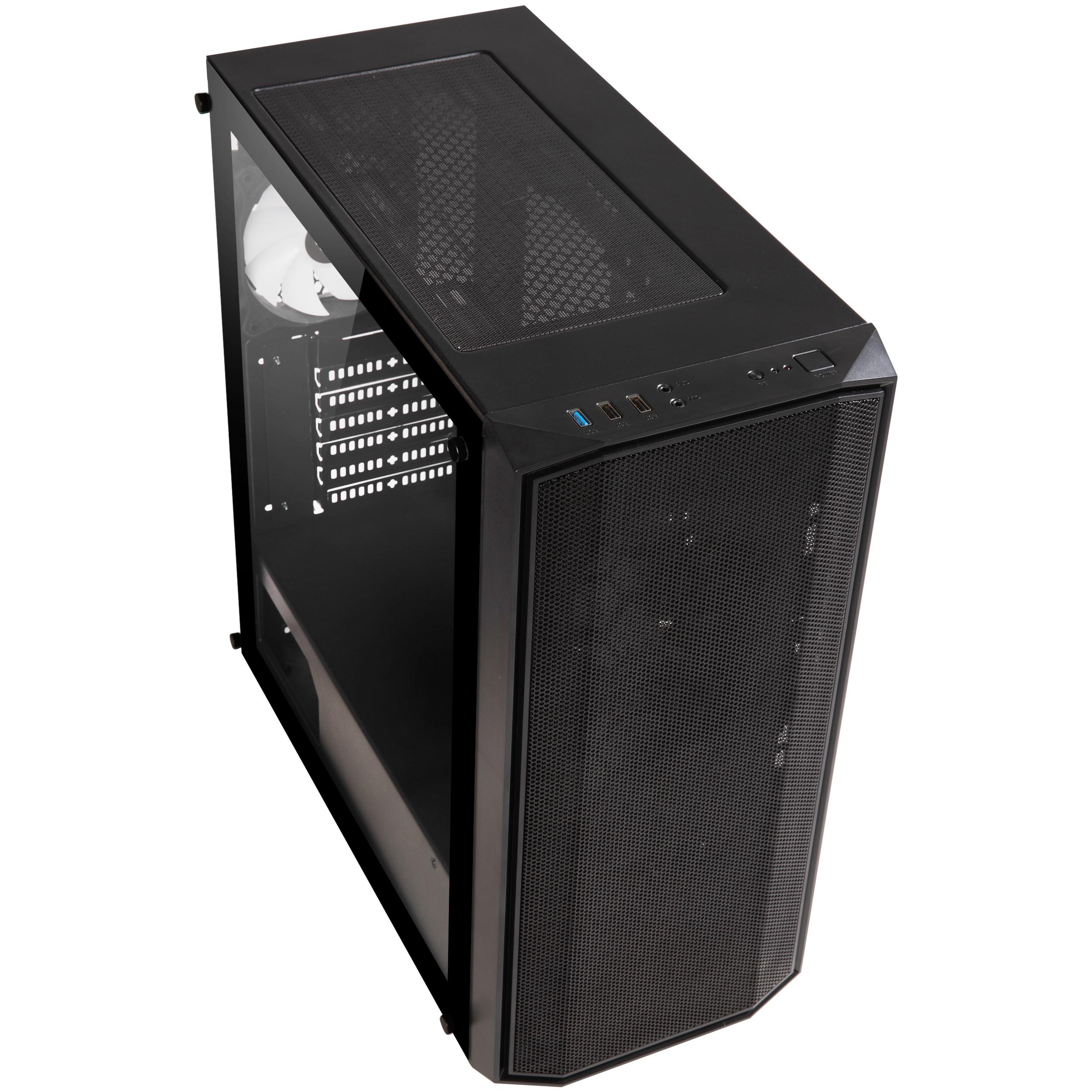 GABINETE BITFENIX GAREN ATX 4 VENTILADORES NEGRO - 4