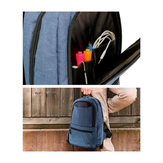 MOCHILA XTECH PARA NOTEBOOK-15.6, DURHAM COLOR BLUE XTB-212 - 3
