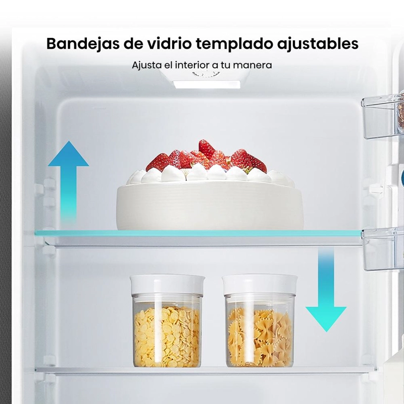 REFRIGERADOR BOTTOM FREEZER RD-22DC 165 LT/ HISENSE/ GRIS (NUEVO CAJA DAÑADA) - 3