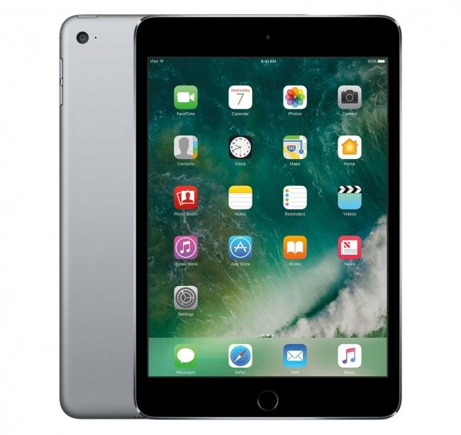 APPLE IPAD  MINI 4, 7.9' ,WI-FI / 2GB / 128GB/ MK9N2CI/A SPACE GRAY(REACONDICIONADO) - 1