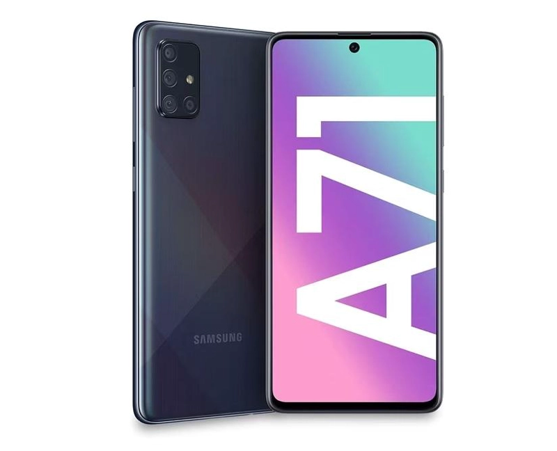 CELULAR SMARTPHONE  SAMSUNG GALAXY A71 /6GB/ 128GB/ NEGRO (REACONDICIONADO) - NEGRO - 1