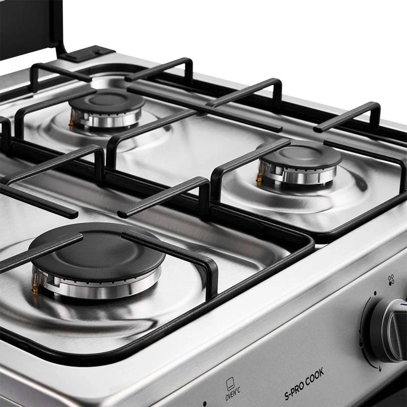 COCINA A GAS MIDEA MFO-MG24TCSSL 4 QUEMADORES  (NUEVO CAJA DAÑADA) - 5