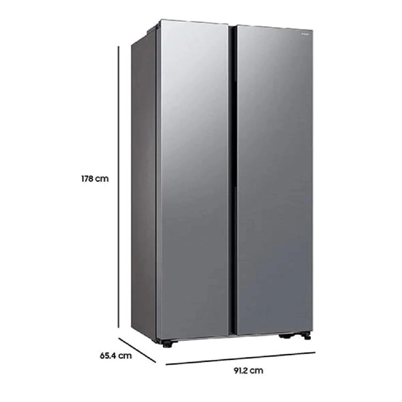 REFRIGERADOR SIDE BY SIDE SAMSUNG RS57DG4000  M9ZS 583 L (NUEVO CAJA DAÑADA) - 2