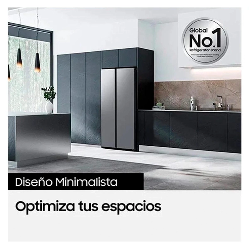 REFRIGERADOR SIDE BY SIDE SAMSUNG RS57DG4000  M9ZS 583 L (NUEVO CAJA DAÑADA) - 5