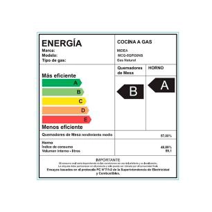 COCINA A GAS MIDEA MCG-5QPI30NS 5 QUEMADORES (NUEVO CAJA DAÑADA) - 10