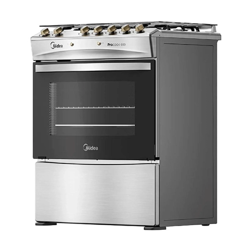 COCINA A GAS MIDEA MCG-5QPI30NS 5 QUEMADORES (NUEVO CAJA DAÑADA) - 2