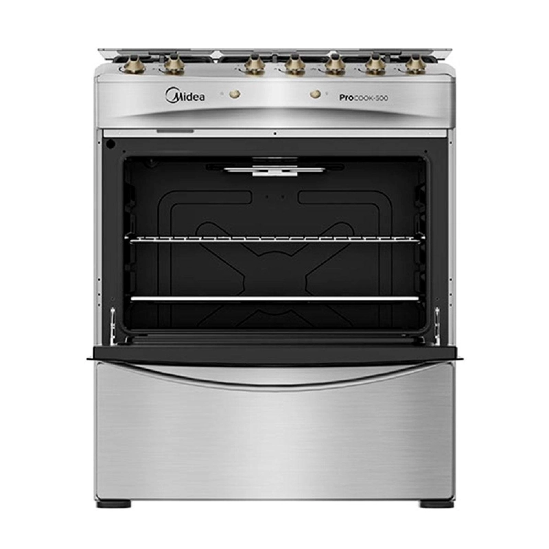 COCINA A GAS MIDEA MCG-5QPI30NS 5 QUEMADORES (NUEVO CAJA DAÑADA) - 4