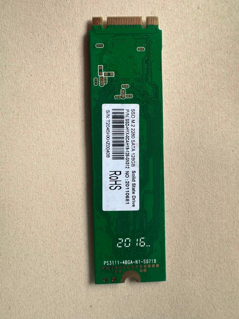 SSD M.2 2280 SATA 128GB (REACONDICIONADO) - 1
