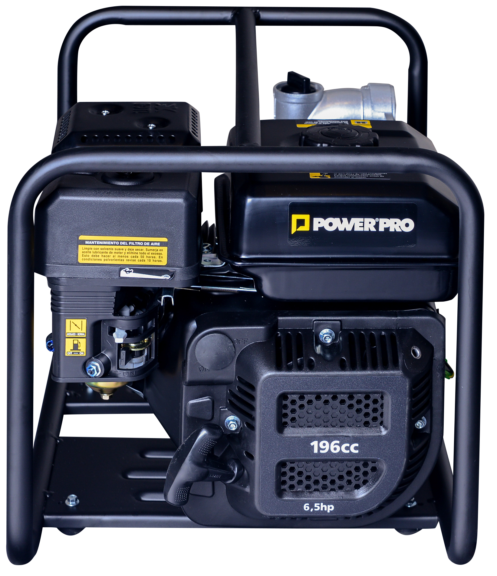 MOTOBOMBA POWER PRO GWP20 2' 5.4 HP GASOLINA - 4