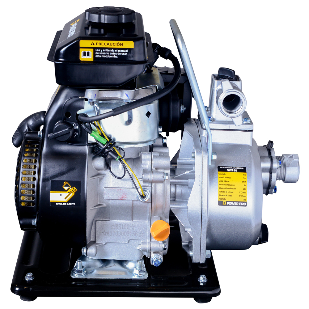 MOTOBOMBA POWER PRO GWP10 1' 3 HP GASOLINA - 2