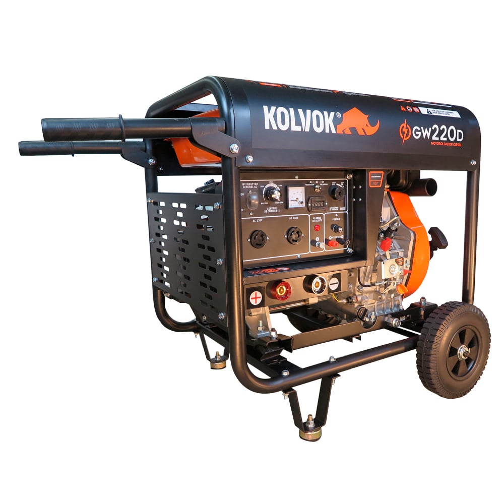 MOTOSOLDADOR KOLVOK DIESEL 200 A - 1