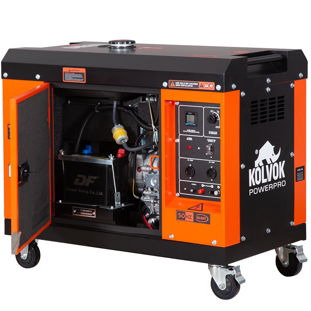 GENERADOR MONOFÁSICO KOLVOK GS700D 5KVA DIESEL - 3
