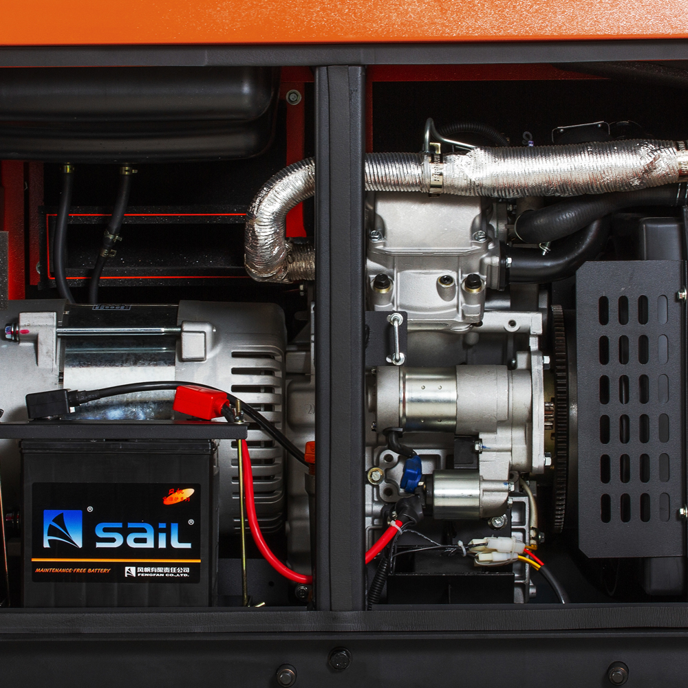 GENERADOR MONOFÁSICO KOLVOK GS12D 9.5KVA DIESEL - 2