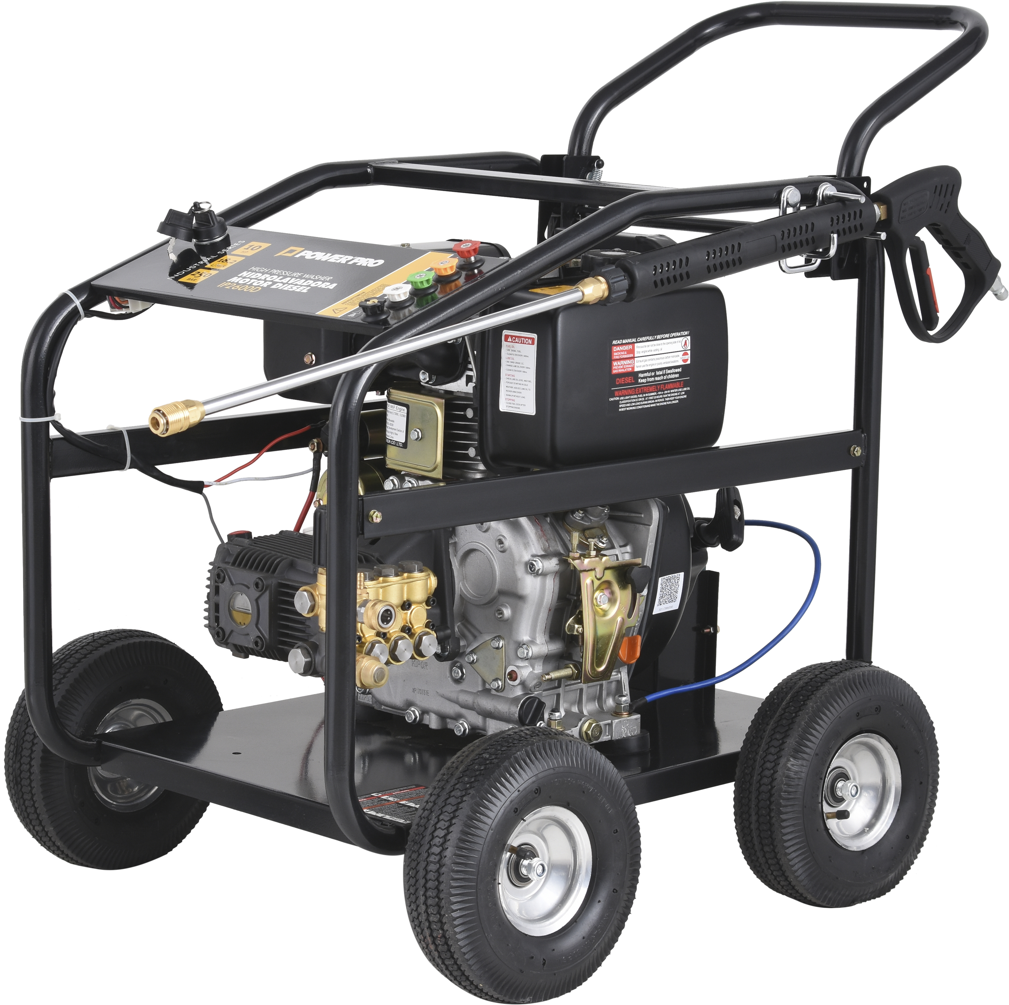 HIDROLAVADORA POWER PRO DIESEL IP2600D - 1
