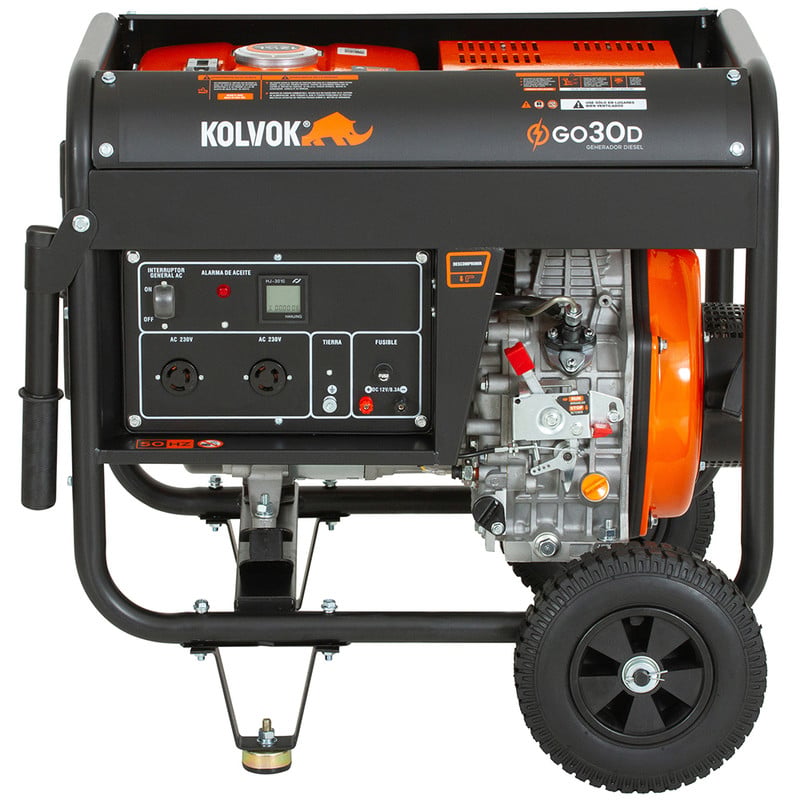 GENERADOR MONOFÁSICO KOLVOK GO30D 3KVA DIESEL - 1