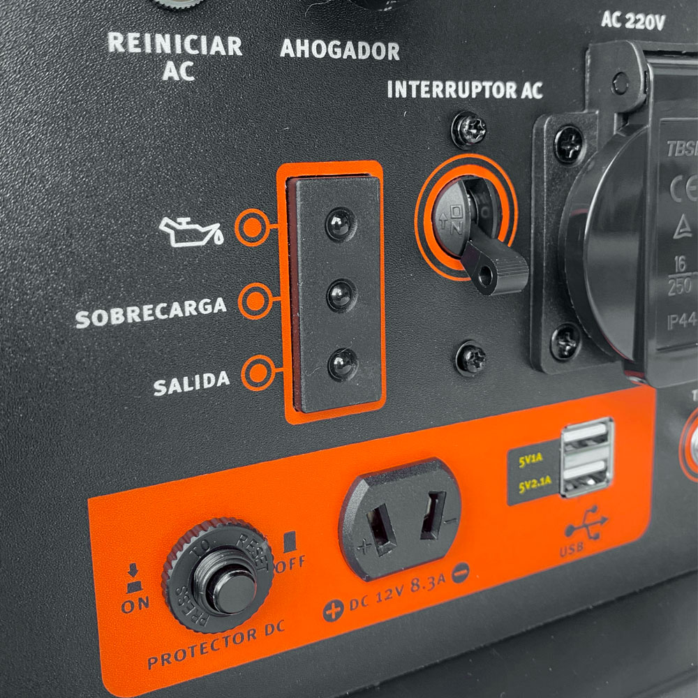 GENERADOR MONOFÁSICO XT35IG 3.5KVA GASOLINA - 4