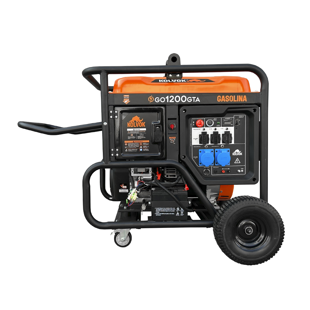 GENERADOR MONOFÁSICO KOLVOK GO1200GTA 12 KVA GASOLINA - 2