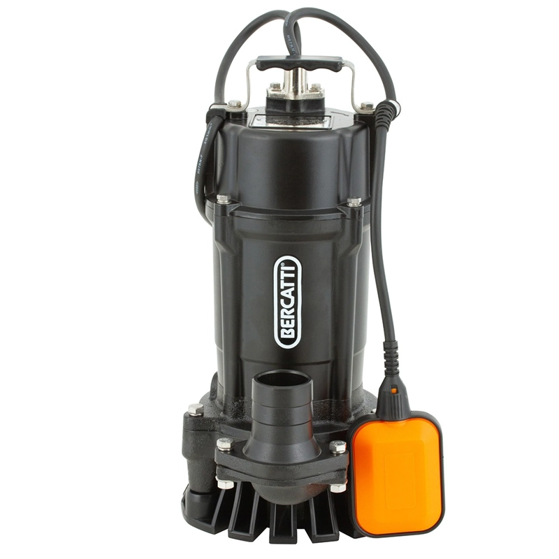 BOMBA SUMERGIBLE BERCATTI 1 HP AGUA SUCIA - 1