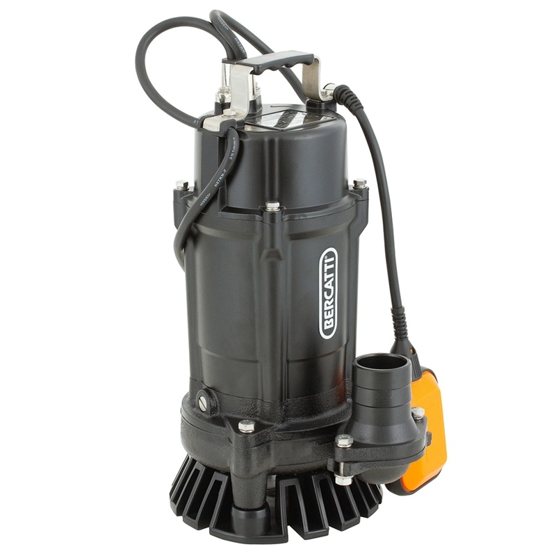 BOMBA SUMERGIBLE BERCATTI 1 HP AGUA SUCIA - 2