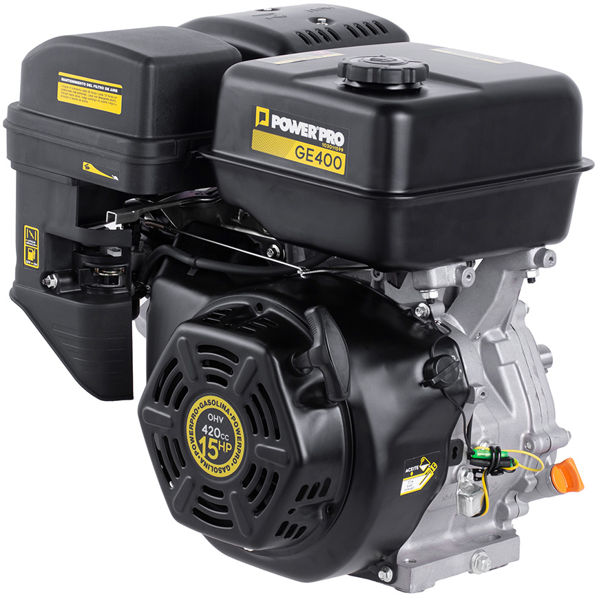 MOTOR POWER PRO GE400 12 HP GASOLINA - 2