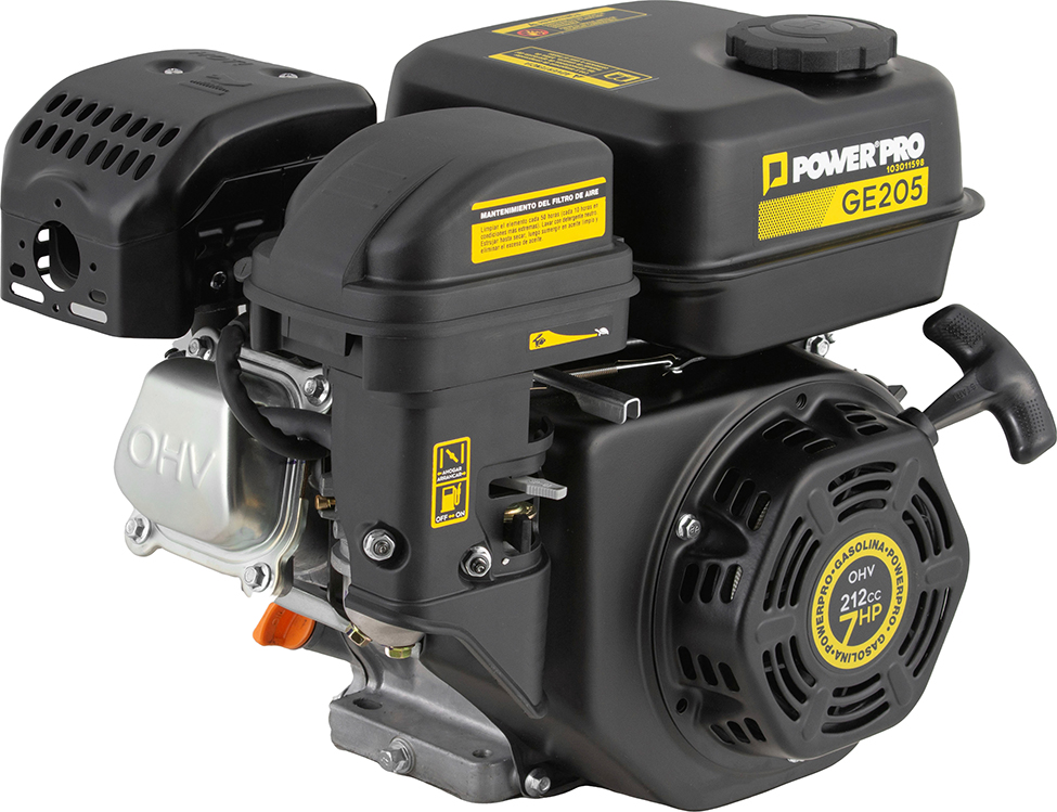 MOTOR POWER PRO GE205 7 HP GASOLINA - 1