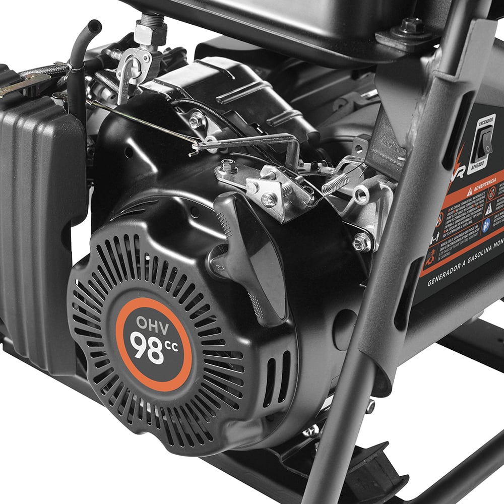 GENERADOR MONOFÁSICO POWER PRO GEV 1.1KVA GASOLINA - 3
