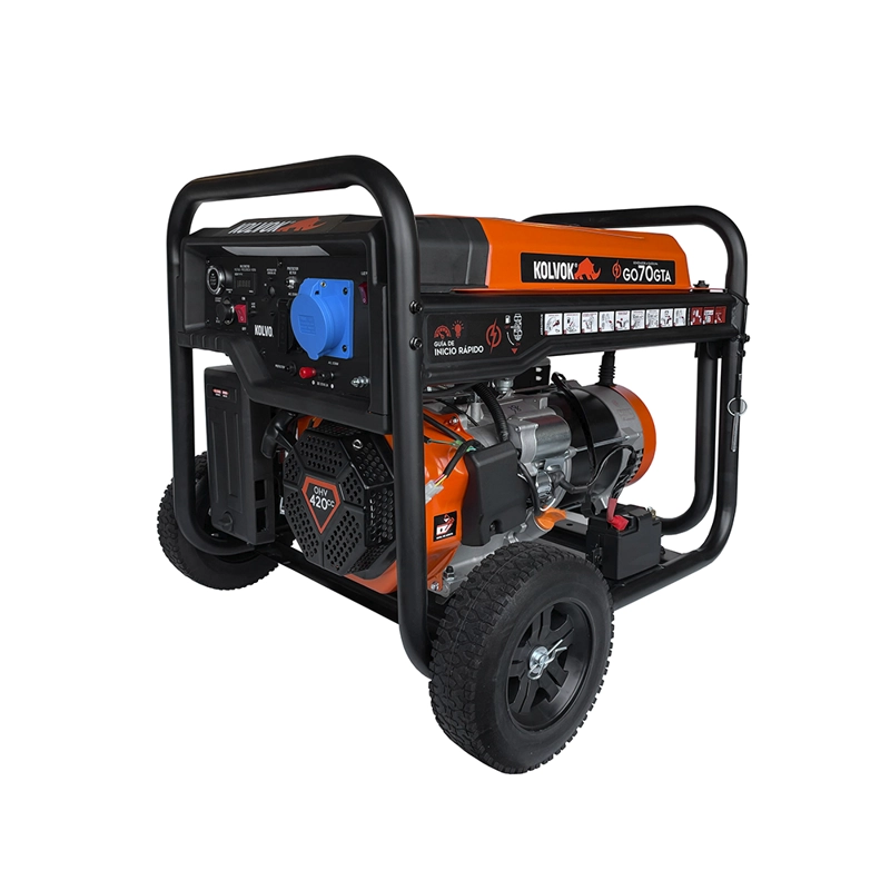 KIT GENERADOR ELE CTRICO A GASOLINA 6500 W + ATS - 2