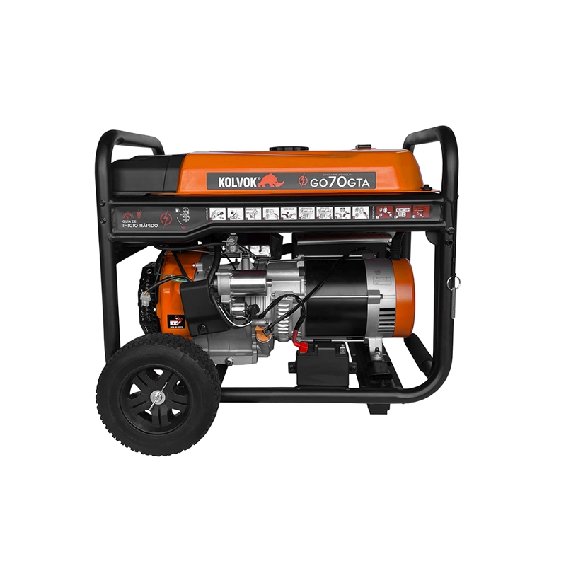 KIT GENERADOR ELE CTRICO A GASOLINA 6500 W + ATS - 3