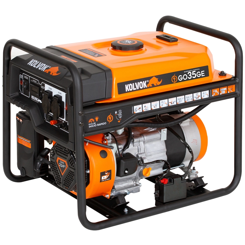 GENERADOR ELE CTRICO A GASOLINA 3500W - 1