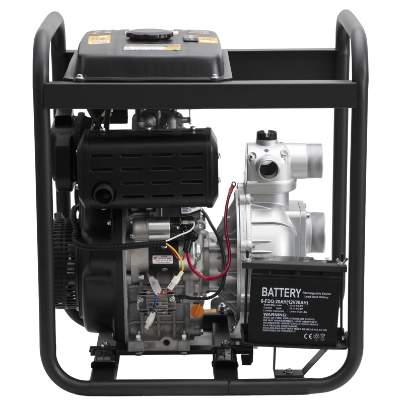 MOTOBOMBA 3' DIE SEL 10 HP ALTA PRESION - 4