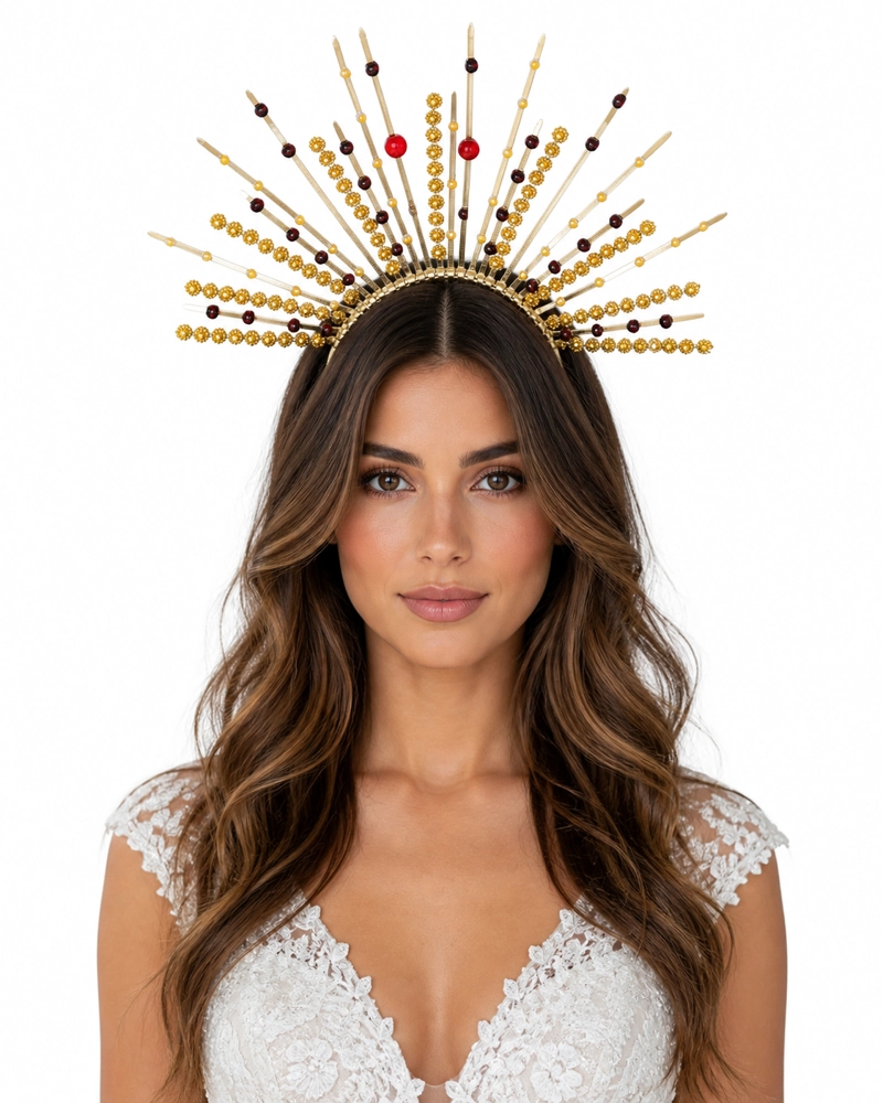 CORONA PARA NOVIA MATRIMONIO/ ARTEMIS - 1