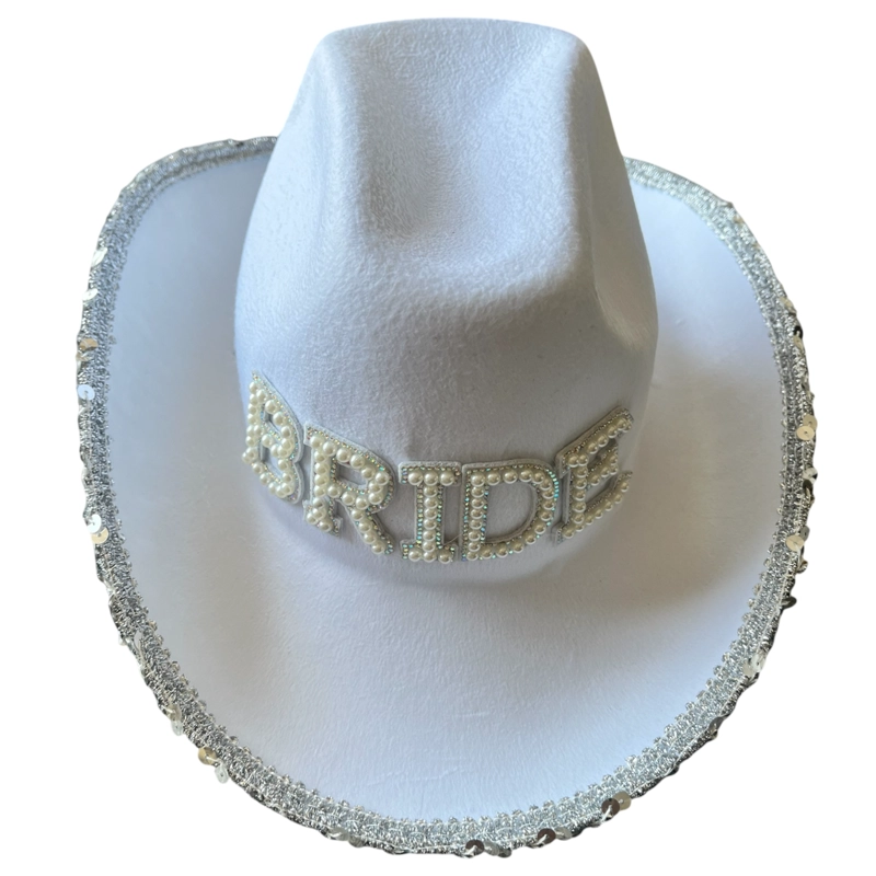 SOMBRERO BRIDE NOVIA PARA CELEBRACIONES - 2