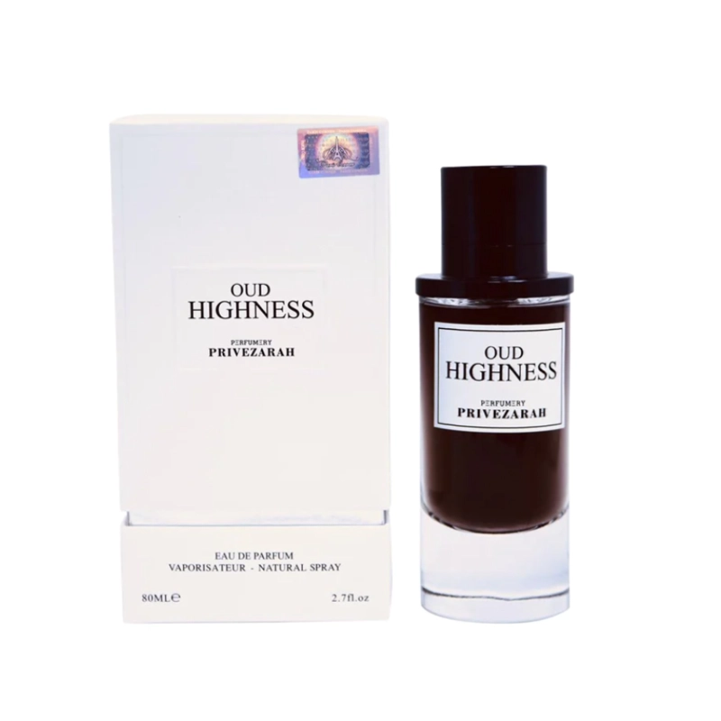PERFUME OUD HIGHNESS PRIVE ZARAH UNISEX EDP 80 ML - 1