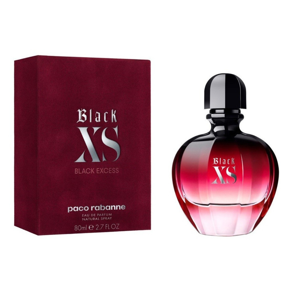 PERFUME XS BLACK EXCESS EDP 80 ML MUJER - 1