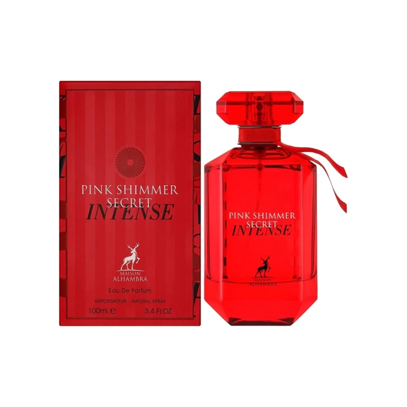 PERFUME MAISON ALHAMBRA PINK SHIMMER SECRET INTENSE MUJER EDP 100 ML - 1