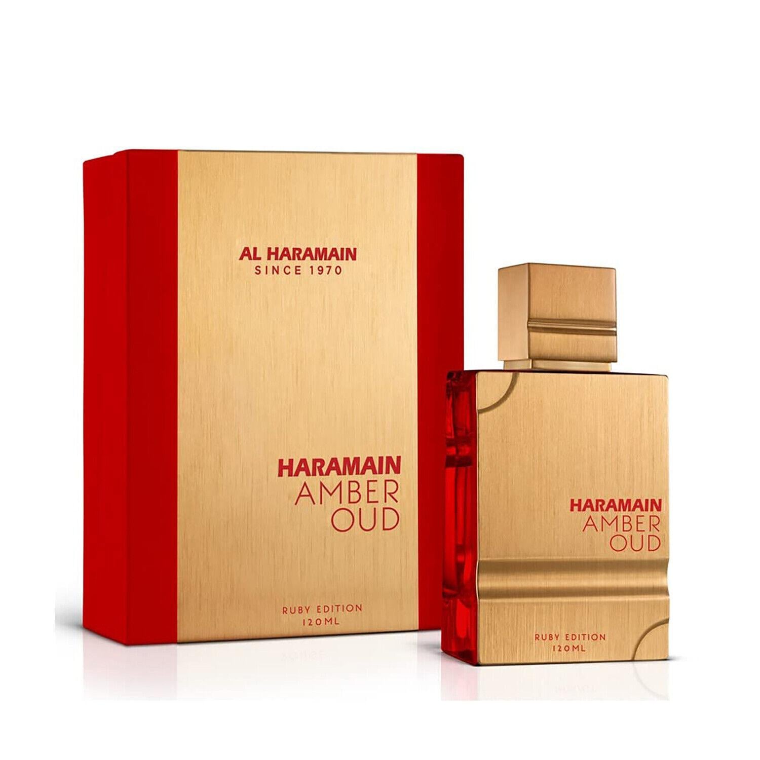 PERFUME AL HARAMAIN AMBER OUD RUBY EDITION HOMBRE EDP 120 ML - 1