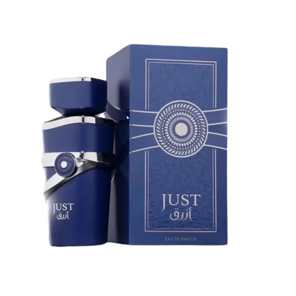 PERFUME FRAGRANCE WORLD JUST AZRAQ HOMBRE EDP 100 ML - 1