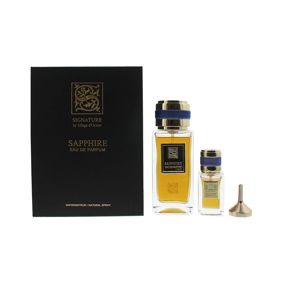 PERFUME SET SAPPHIRE UNISEX EDP 100ML + 15ML 2PCS - 1