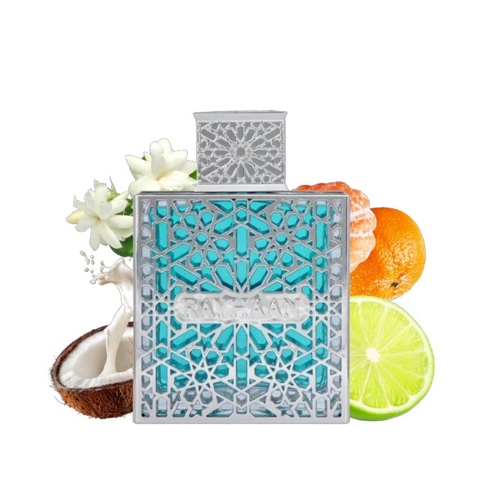 PERFUME RAYHAAN AQUATICA CITRICO HOMBRE EDP 100ML - 3