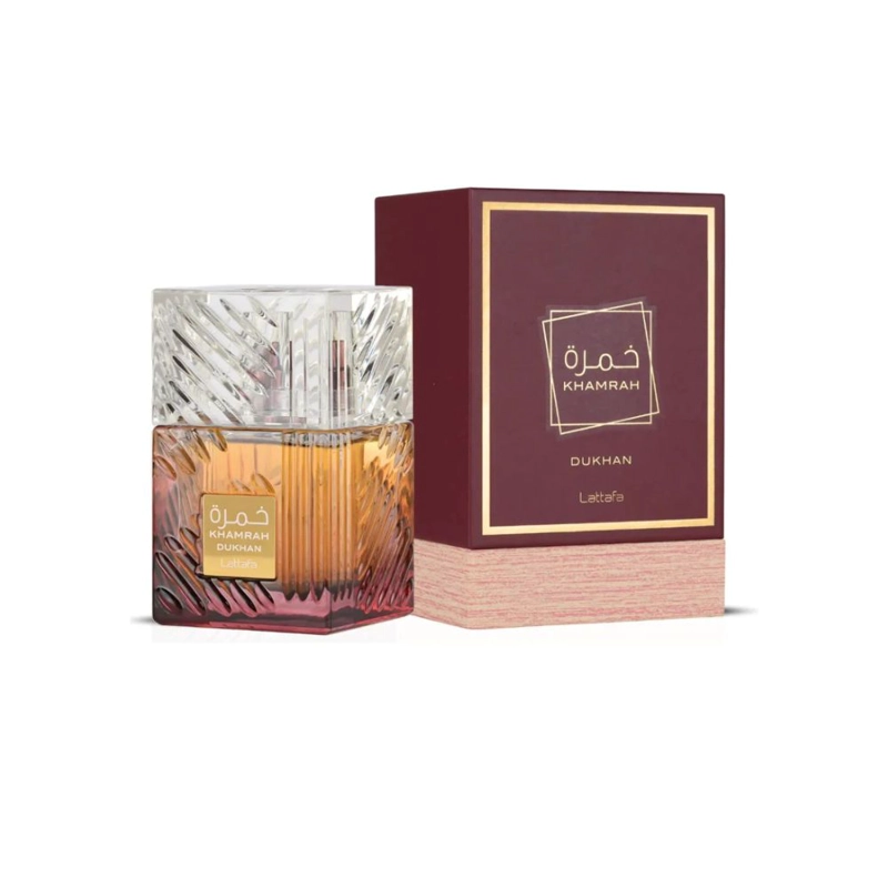 PERFUME LATTAFA KHAMRAH DUKHAN UNISEX EDP 100 ML - 1