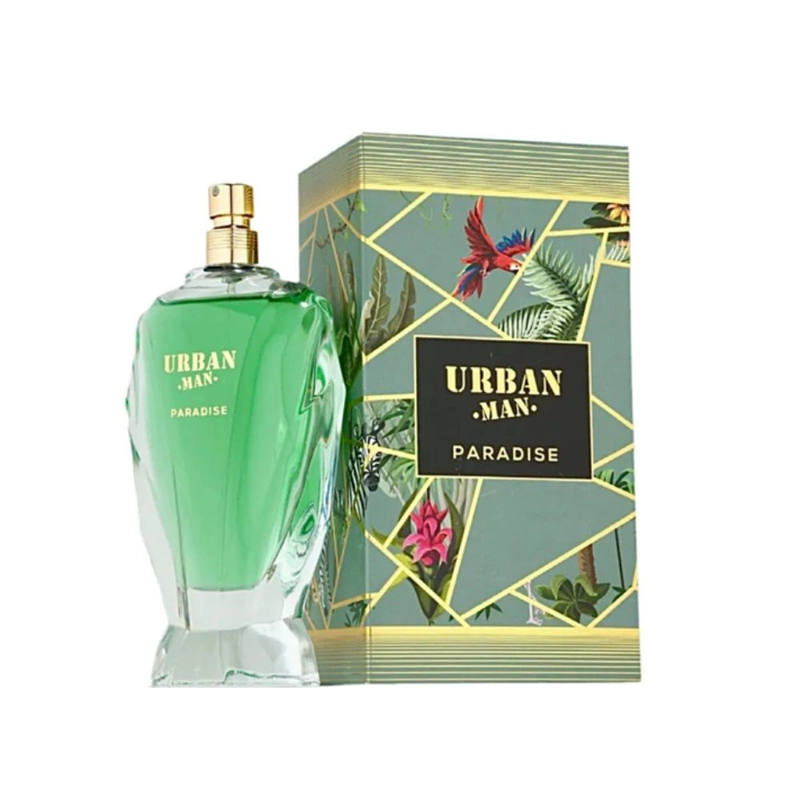 PERFUME FRAGRANCE WORLD URBAN MAN PARADISE HOMBRE EDP 90 ML - 1
