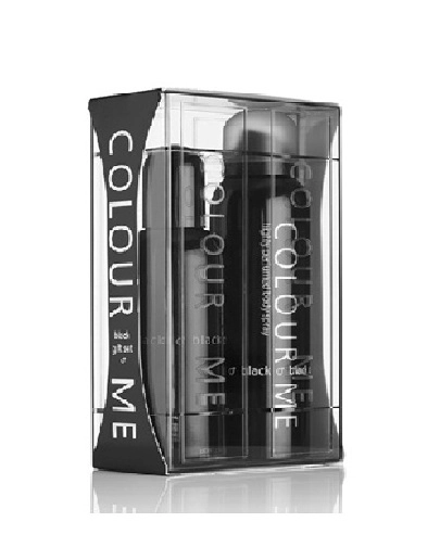 PERFUME COLOUR ME BLACK HOMBRE EDP 100 ML / BODY SRAY 150 ML ESTUCHE - 1